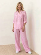 Elegant 100% cotton double comfort set in multiple colors for breathable all-day wear