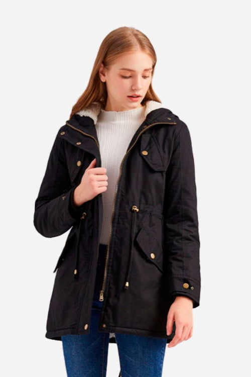 Extra Comfortable Cotton Parka Coat
