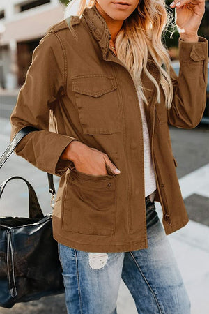 Fashion Cargo Utility Jacket