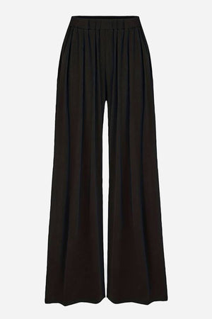 Stretchy Wide-Leg Pants