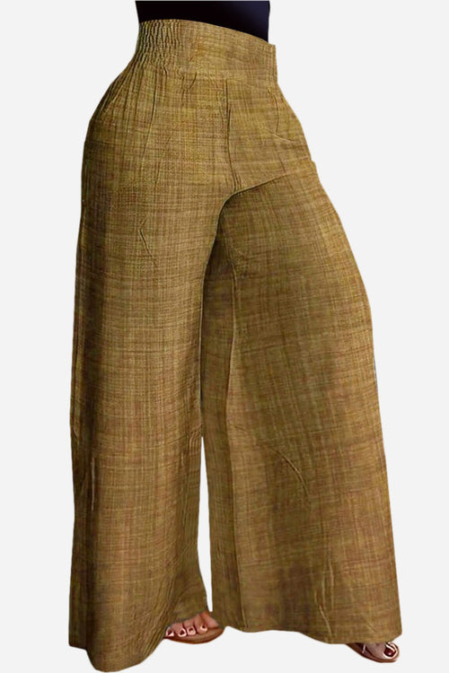 High Waist Wide Leg Pants