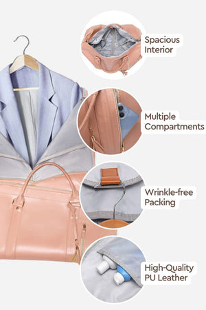 The Smart No-Wrinkle Foldable Travel Bag