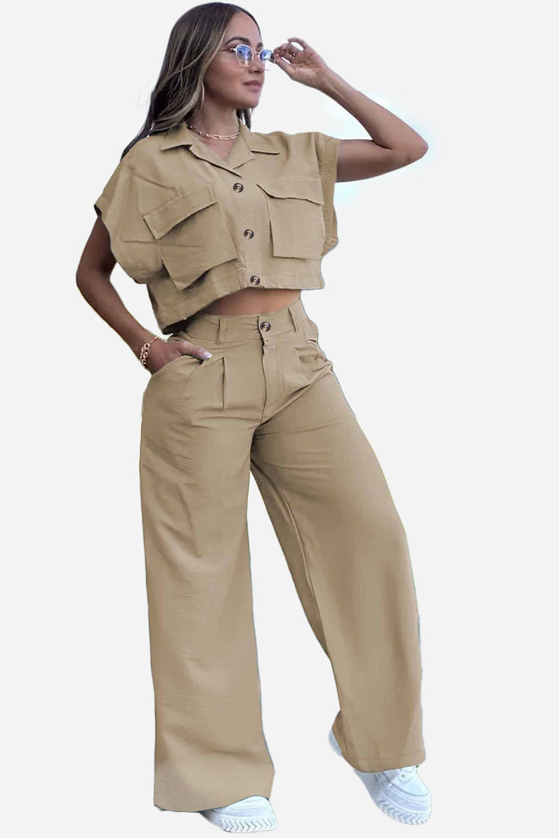 Safari Escape Cargo Two-Piece Set