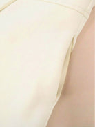 Fit & Flare Trench Coat in tailored A-line silhouette with double-breasted buttons and smooth satin lining