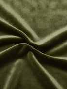 Ultra-soft velvet half-zip hoodie with kangaroo pocket and relaxed fit