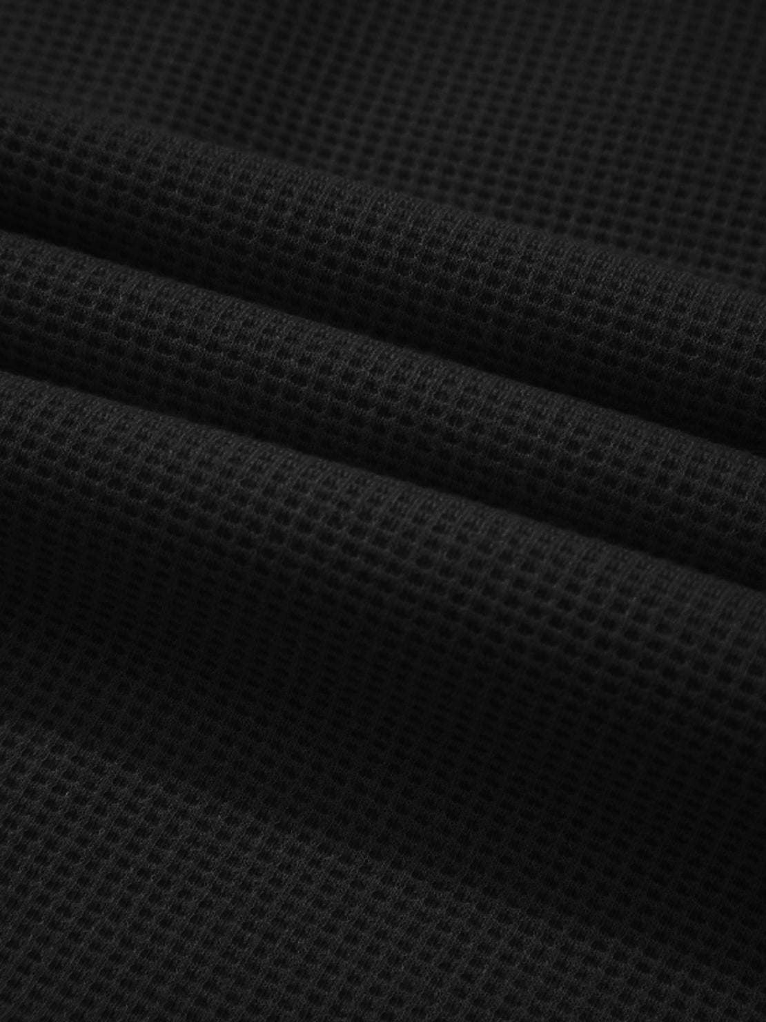 CloudKnit oversized hooded shacket with waffle knit texture and button-front closure