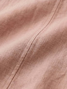 100% linen loose A-line maxi dress with 3/4 sleeves and large hip pockets