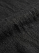 lightweight sleeveless cotton linen top with chest pocket and curved hem