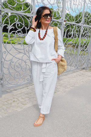 Cotton-Linen Monochrome Capsule