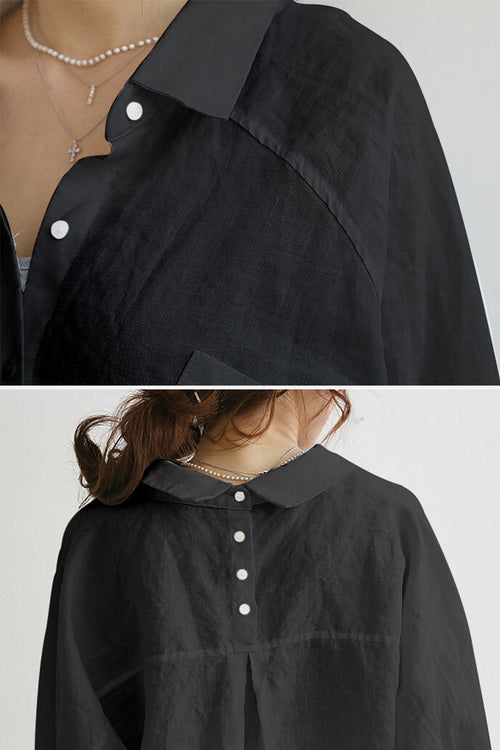 The Oversized Linen Shirt