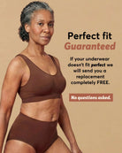 Still Her Motion™ ActiveFlex leakproof performance underwear 5-pack with nylon-spandex stretch and cotton-lined gusset